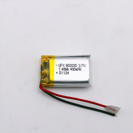 802030 chất lượng nhỏ loa lithium pin Quạt pin USB Pin chuột rung pin 400mah Pin lithium