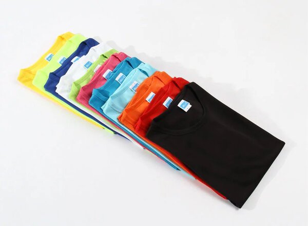 Sports breathable summer T-shirt with a round collar for gym for…