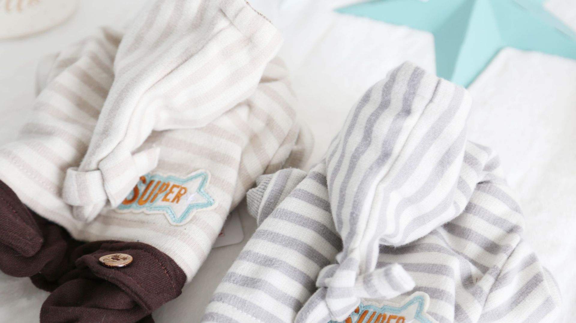 魔术帽条纹四脚衣