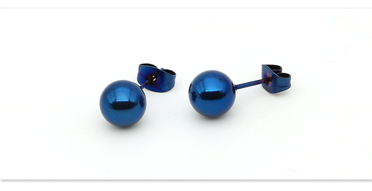 Boucles d oreilles en Acier au titane - Ref 3446912 Image 34