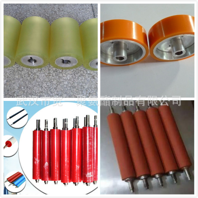 供应湖北黄石机械设备用胶辊，聚氨酯胶辊加工，聚氨酯胶轮加工