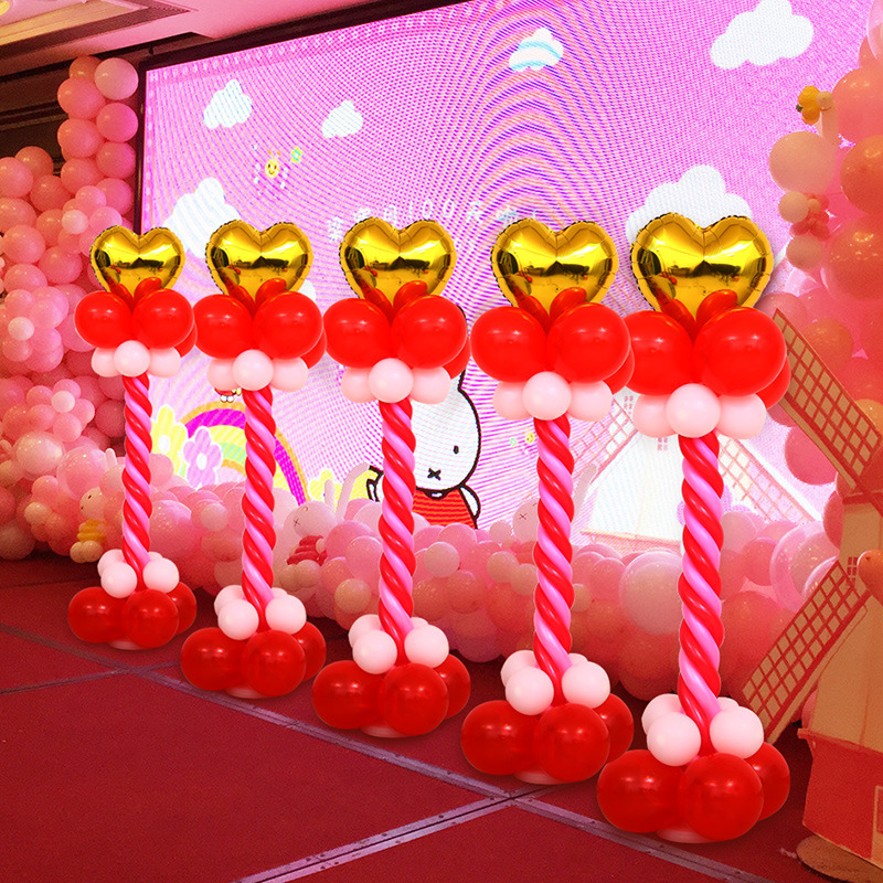 National day New Year's Day balloon Column Package One hundred days The age of birthday party decorate travel permit arrangement wedding Bracket