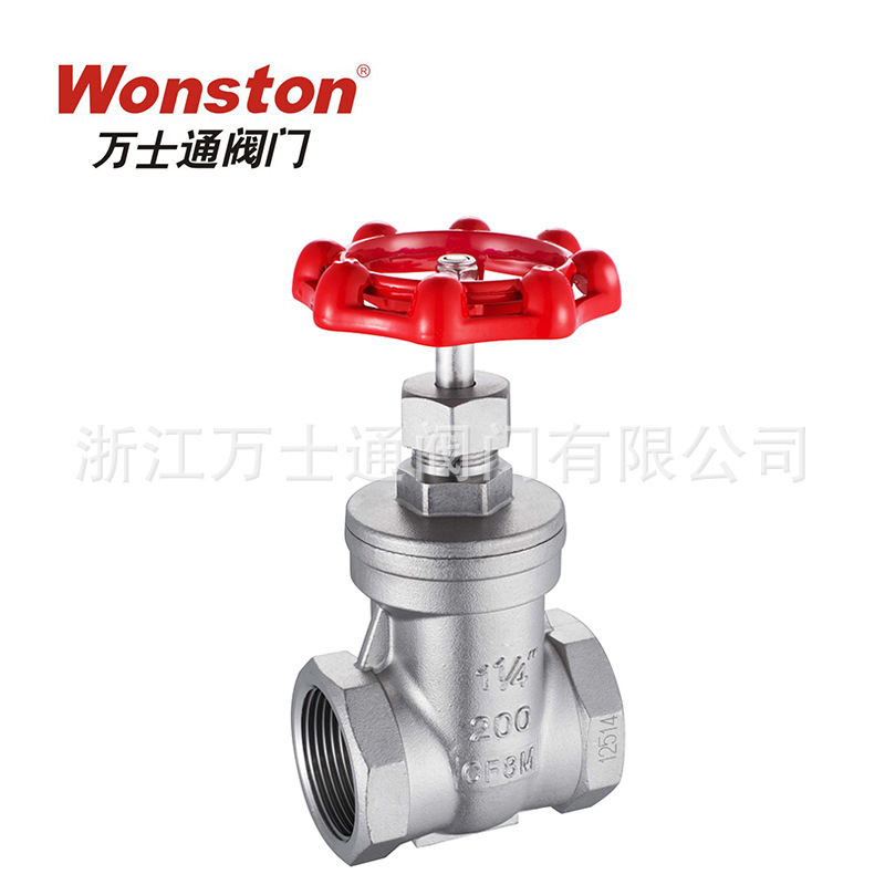 厂家直销手动不锈钢闸阀Z11W内螺纹丝扣闸阀304 316不锈钢球阀