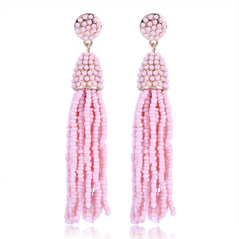 Accessory handmade, long earrings, wholesale