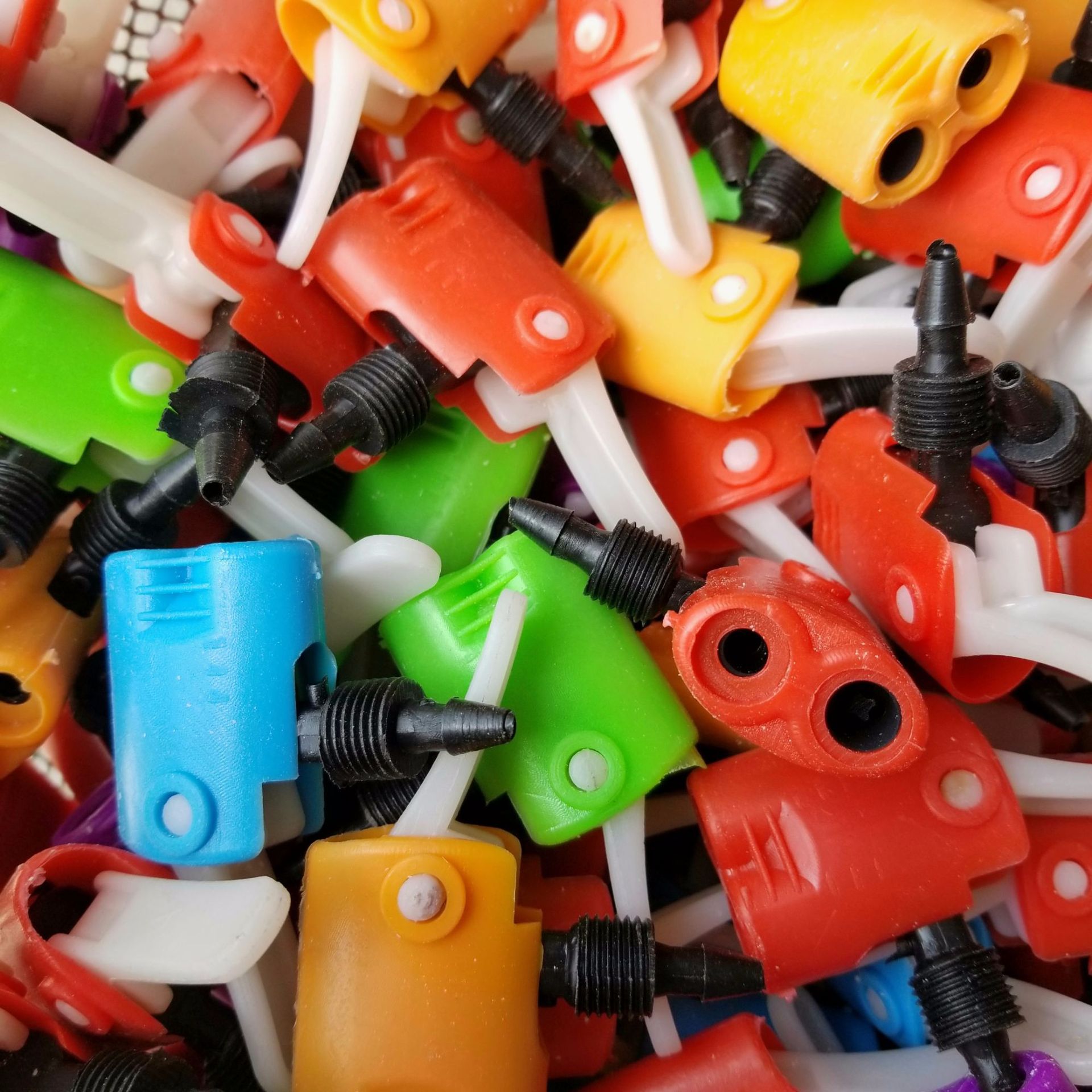 打气筒配件白色美式充气嘴 多功能英嘴美嘴法嘴气嘴通用气嘴压把