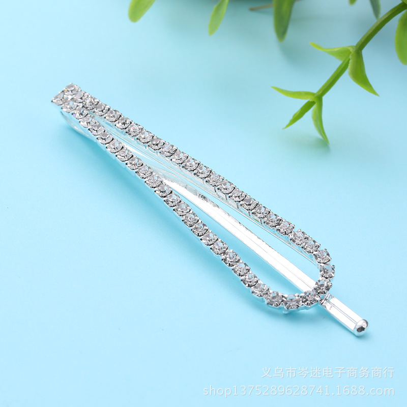 Fashion U Shape Rhinestone Plating Rhinestones Hair Clip 1 Piece display picture 15