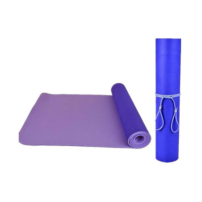 工厂直销环保TPE瑜伽垫6mm标准体操健身跳舞垫可定制LOGOG个性化|ru