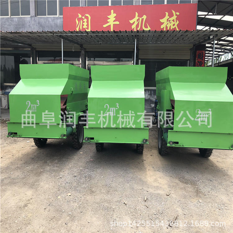 青贮草料喂料机 襄阳第三代撒料车