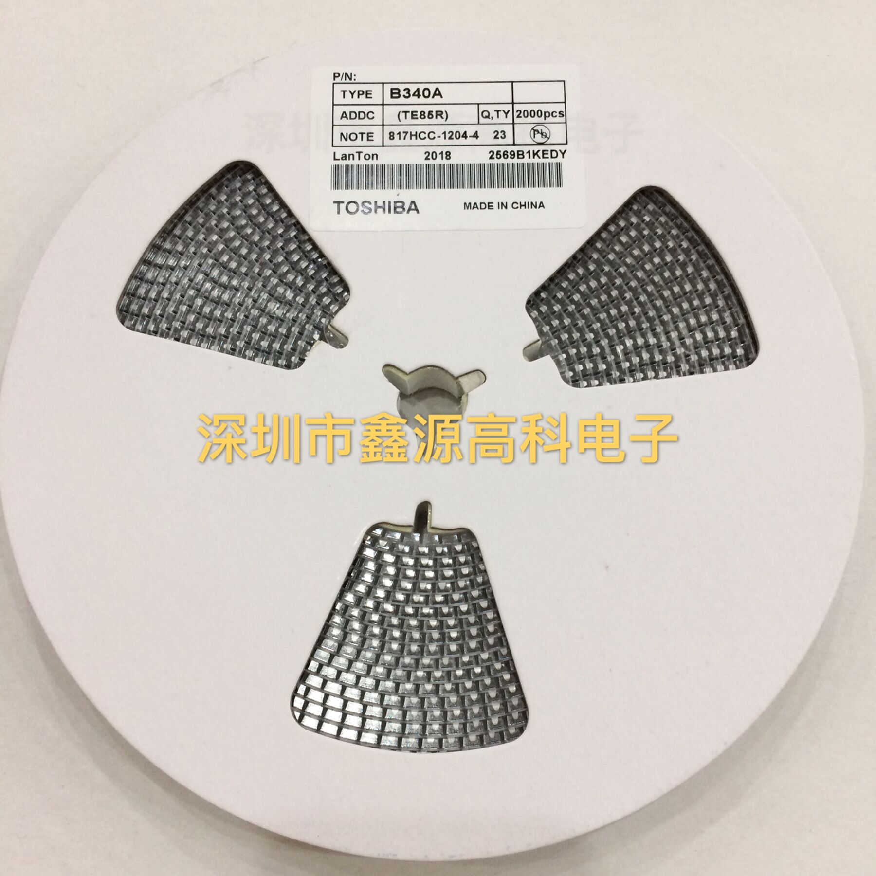 B340A SMA贴片肖特基二极管B340A-13-F DO-214AC全新现货