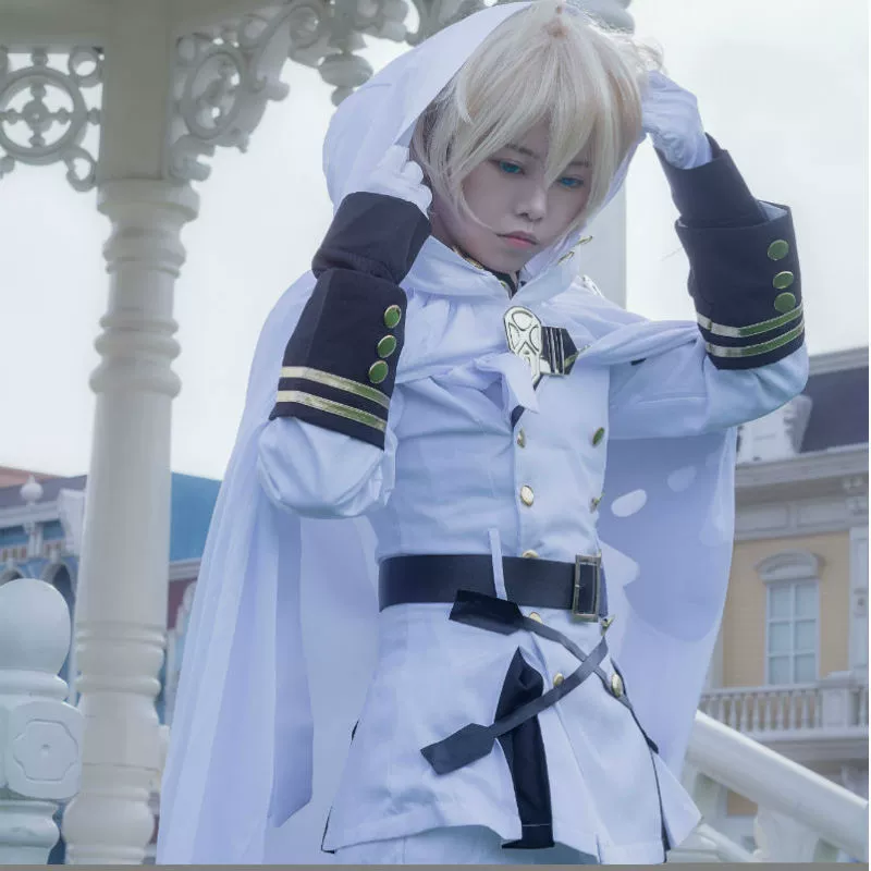 Хякудя Майкл косплей костюм, косплей набор Seraph of the End полный набор мужской одежды аниме