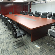 無錫辦公家具廠家直銷大型會議桌 簡約時尚商務洽談桌 辦公桌