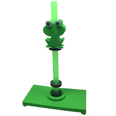 創意斥力跳跳蛙科學實驗diy小發明斥力青蛙幼兒園益智玩具批發