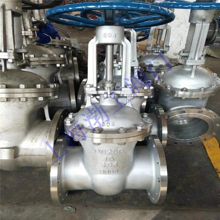 Z41W-64P 不锈钢手动法兰明杆闸阀 金Z41W 属硬密封无泄漏 DN100