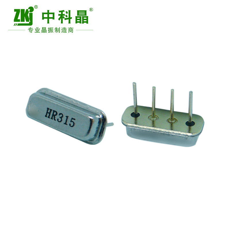 厂家批发声表|供应镀金基座声表面波谐振器|F11-四脚R315M|R433A