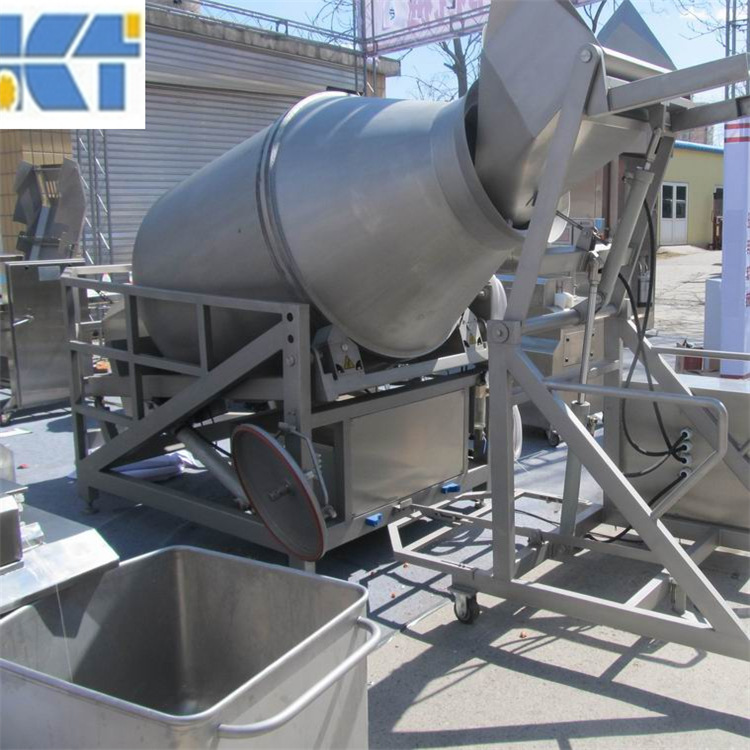 液压真空滚揉机 自动上料滚揉机 大型腌肉机