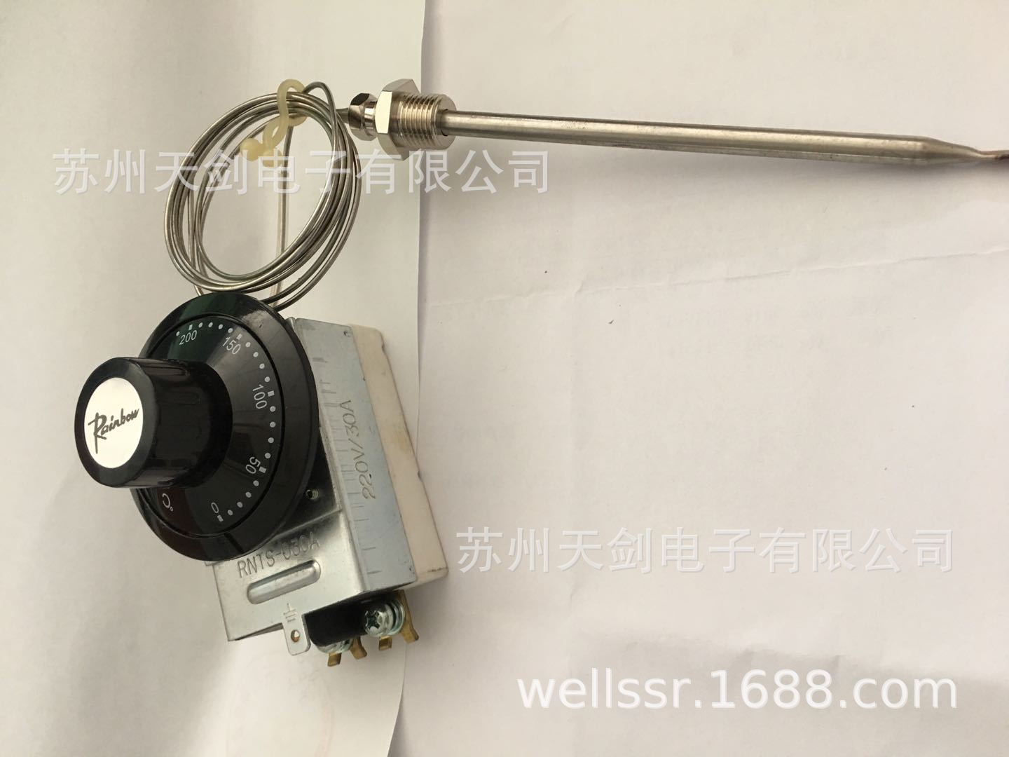 防爆大电流30A液涨式可调温度控制器(金属外壳)RNTS120S RNTS320S