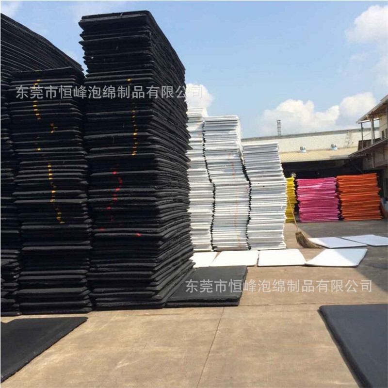 防火高密度硬度eva发泡板 eva包装材料eva黑色泡沫卷材