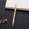 Creative Metal Enterprise Enterprise Gives Crystal Pen Diamond Diamond Ball Bead Pen Spot Colorful Sand Pen wholesale