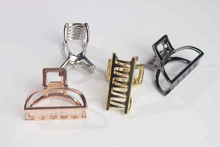 Retro Simple Alloy Hair Grab Clip display picture 1