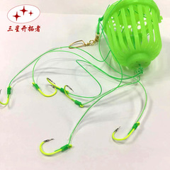 爆炸鈎熒光爆炸鈎水怪釣籠鈎子大頭鷹爪水雷釣籠 水怪爆炸鈎 串鈎