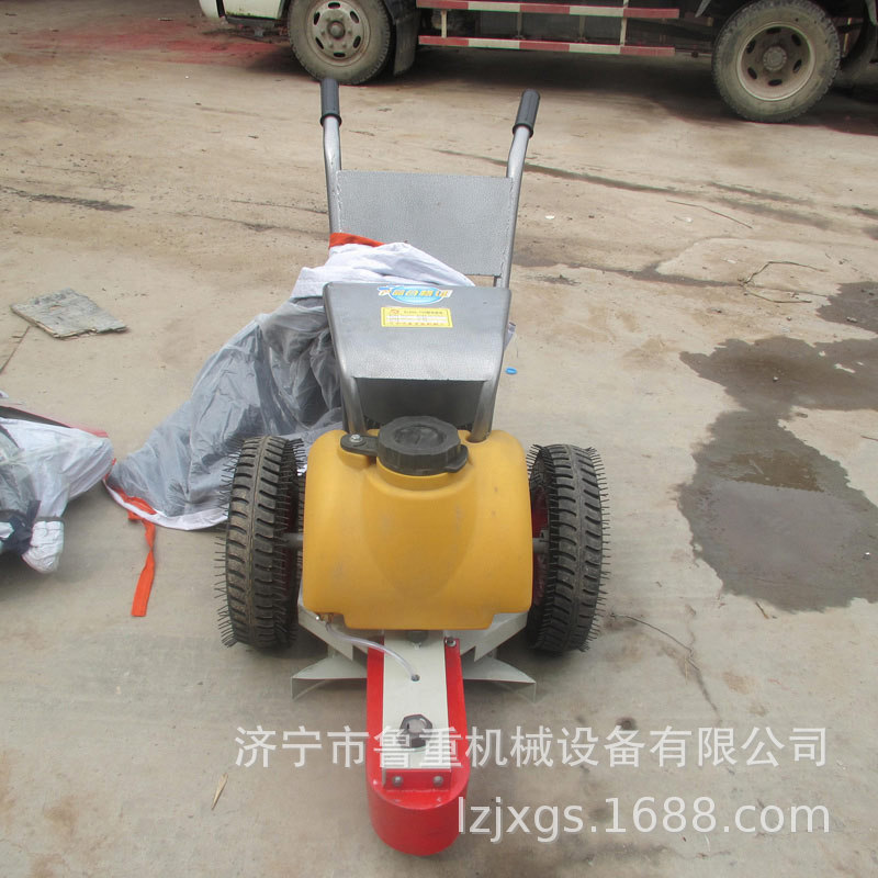 山东鲁重专业研究的电动路面切桩机 混凝土路面切桩机
