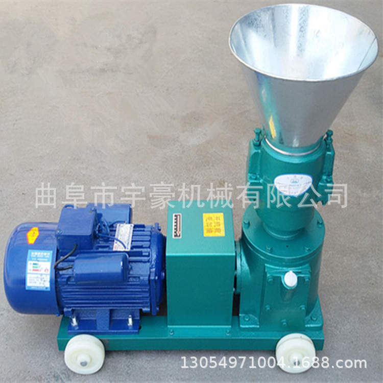 鸡鸭鱼猪饲料制粒机小型家用机械颗粒机