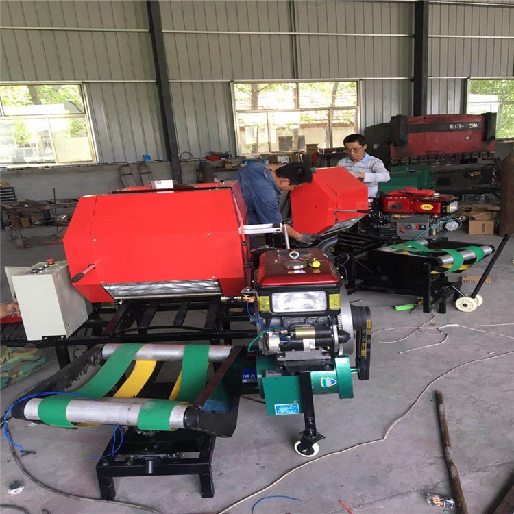 衡水稻草储存打包机 牛场打包机