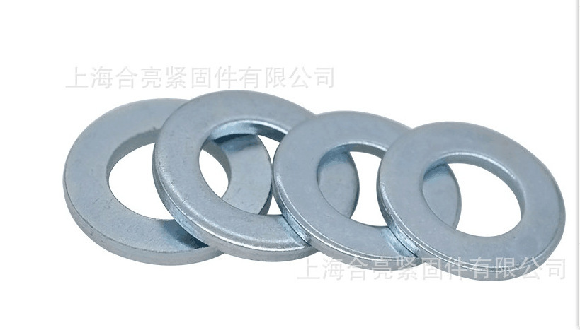 DIN9021加大平垫圈 加大加厚平垫  碳钢蓝白锌Φ4-Φ20