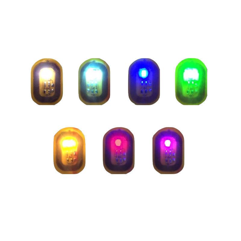 nfc智能闪光贴美甲贴手机背壳智能闪光信用卡发光DIY美甲配件