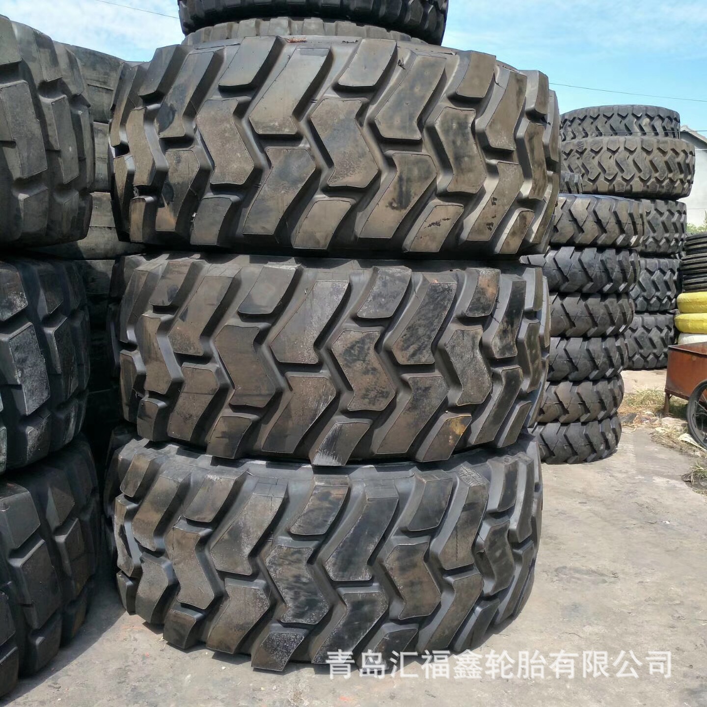 现货销售汇福鑫钢丝工程胎29.5R29 GLR18-I3花纹 支持出口