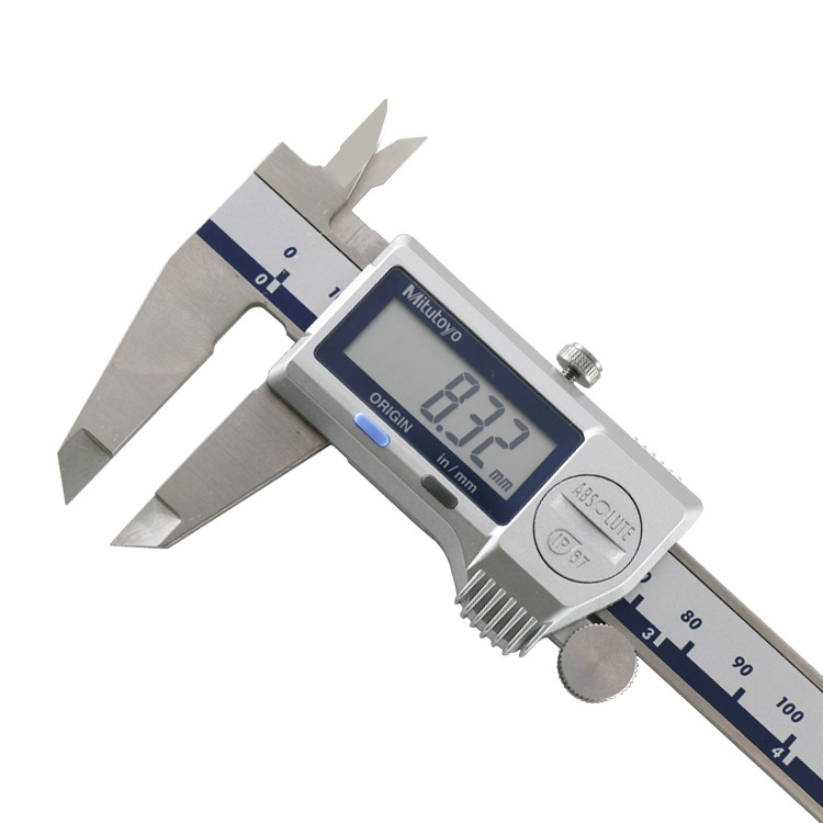 三丰Mitutoyo数显游标卡尺500-752-20防水防油卡尺0-150mm