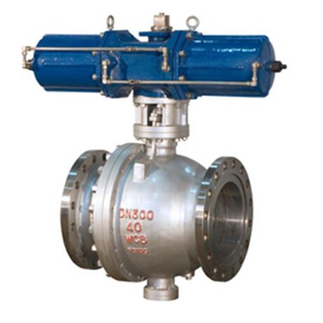  Q647F气动固定球阀 重庆阀门厂家