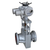 YGJ941X-6C碳钢外置式电动管夹阀 YGJ941X外置式电动管夹阀