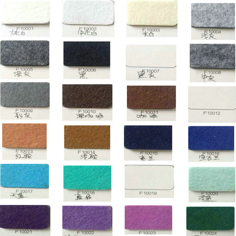 彩色无纺布毛毡布毛毡制品可以按要求