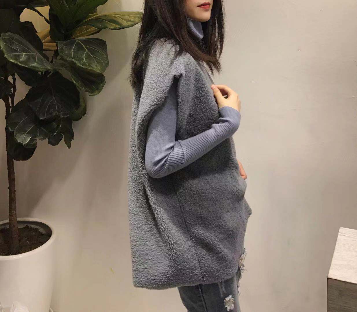 Gilet femme MEONE en Imitation laine - Ref 3317529 Image 9