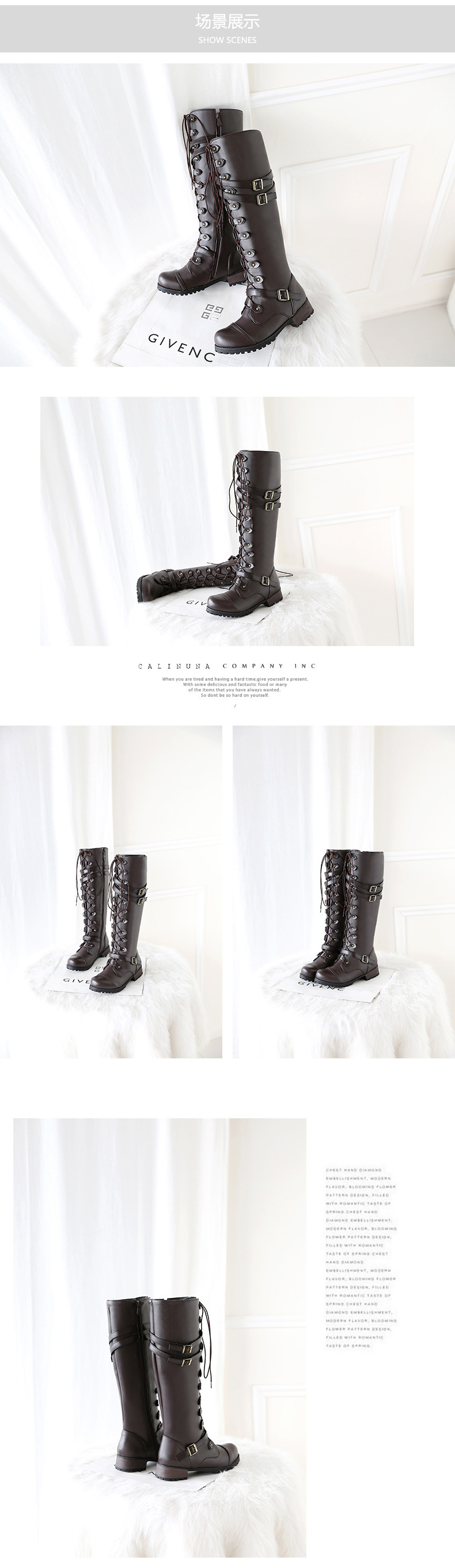 Bottes femme en PU artificiel - Ref 3354698 Image 9