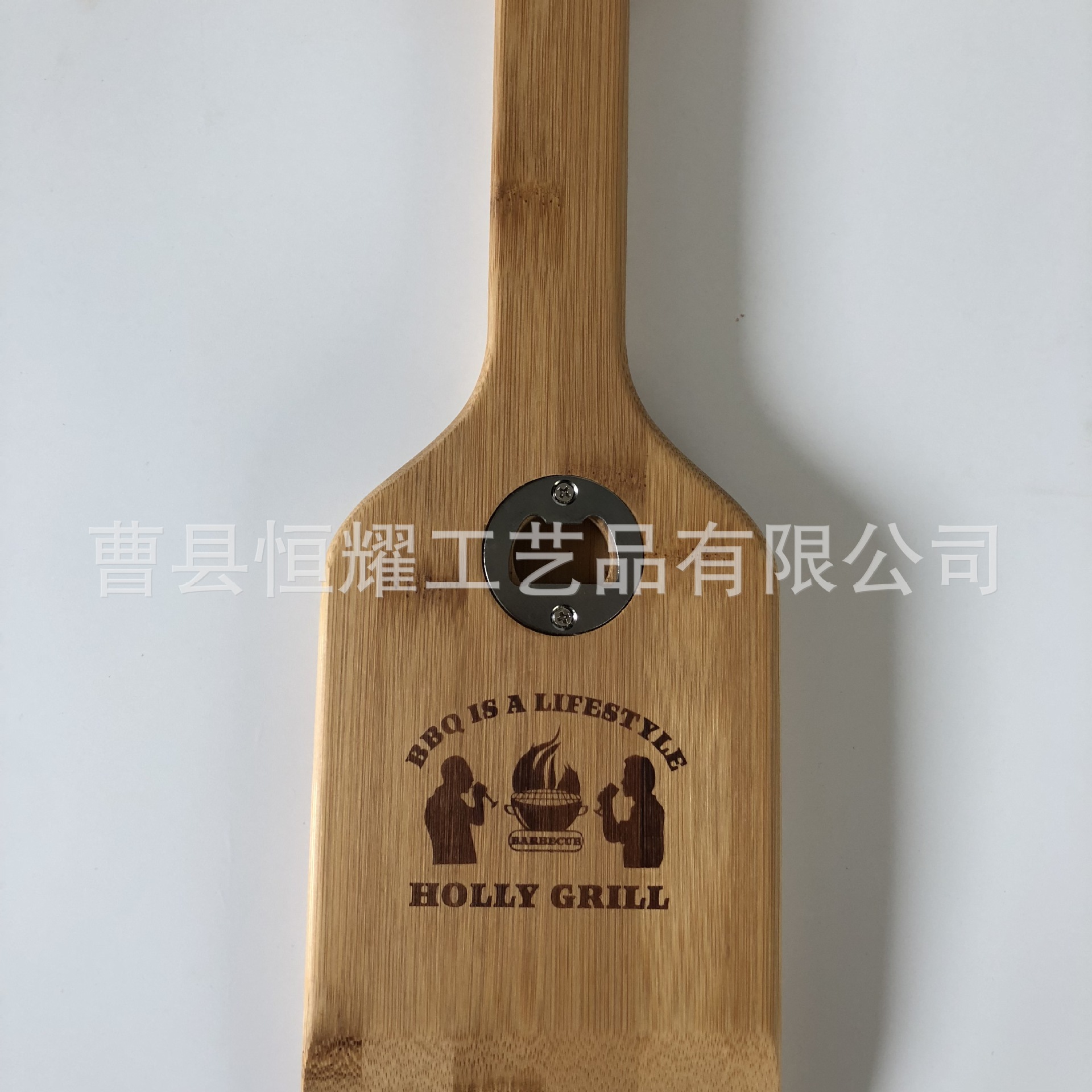 清洁木铲 橡木清洁工具刮刀 多功能带开瓶器【现货】