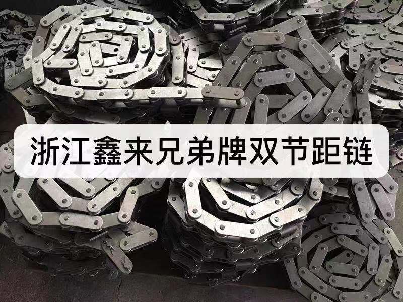 供应B系列双节距C220BL直板输送链(大滚子系列)