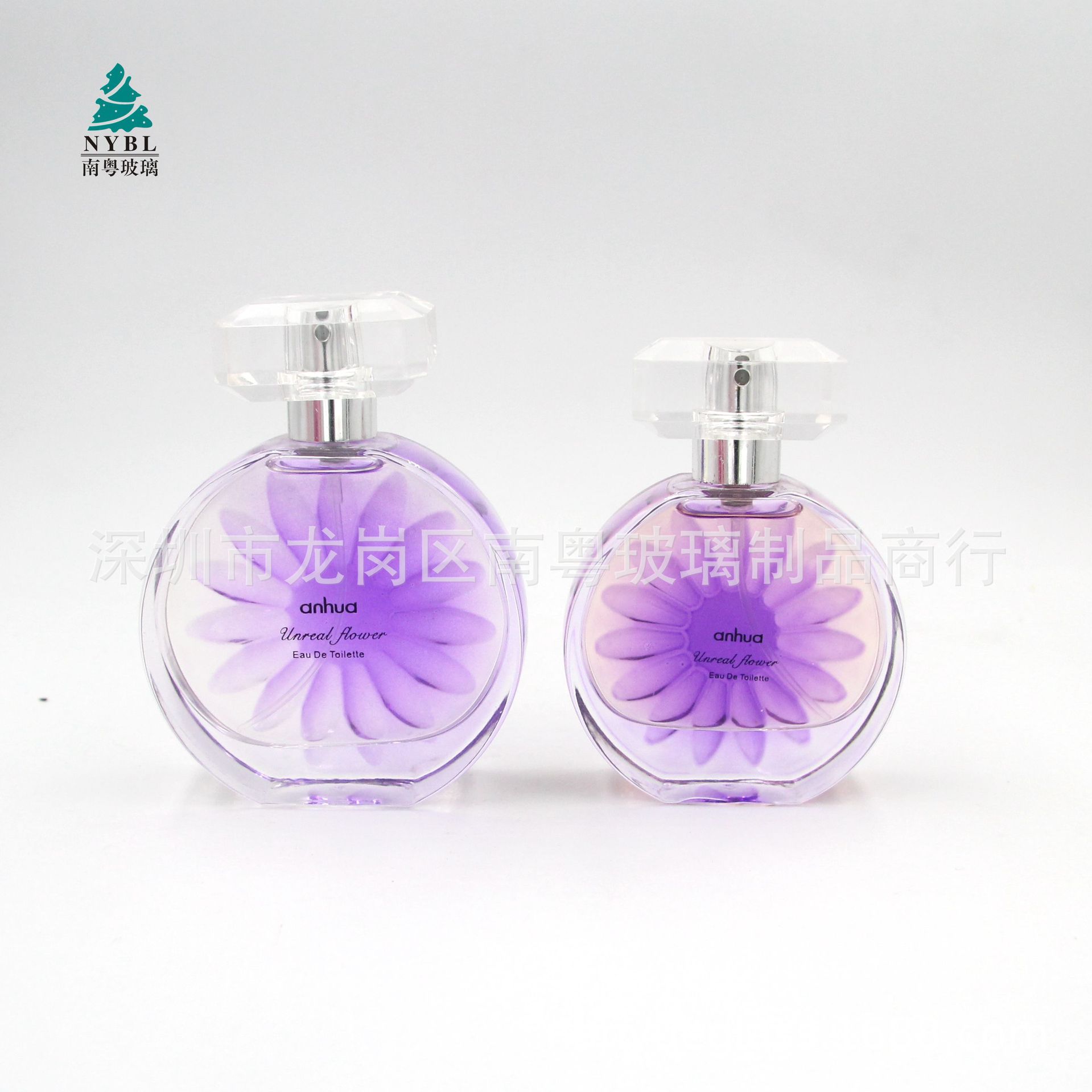 女士香水瓶30ml 50ml喷雾瓶玻璃瓶