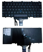 适用于戴尔Dell Latitude E7450 E7470 E5450 7350键盘 背光