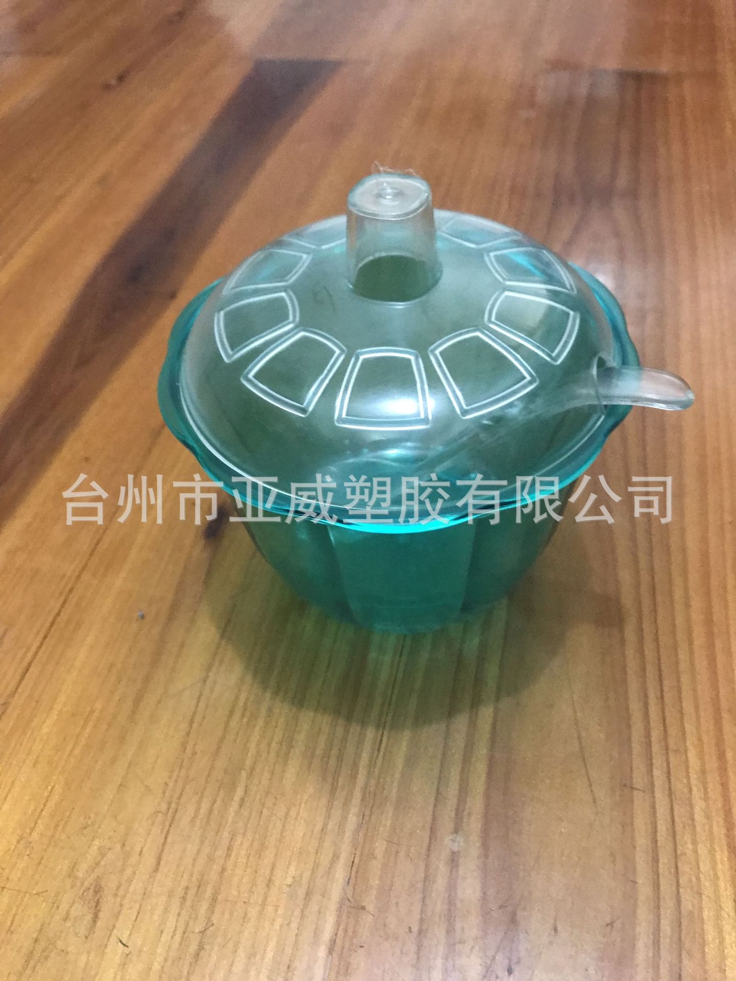 厂家直销塑料糖缸，调味罐，圆形两件套糖果缸