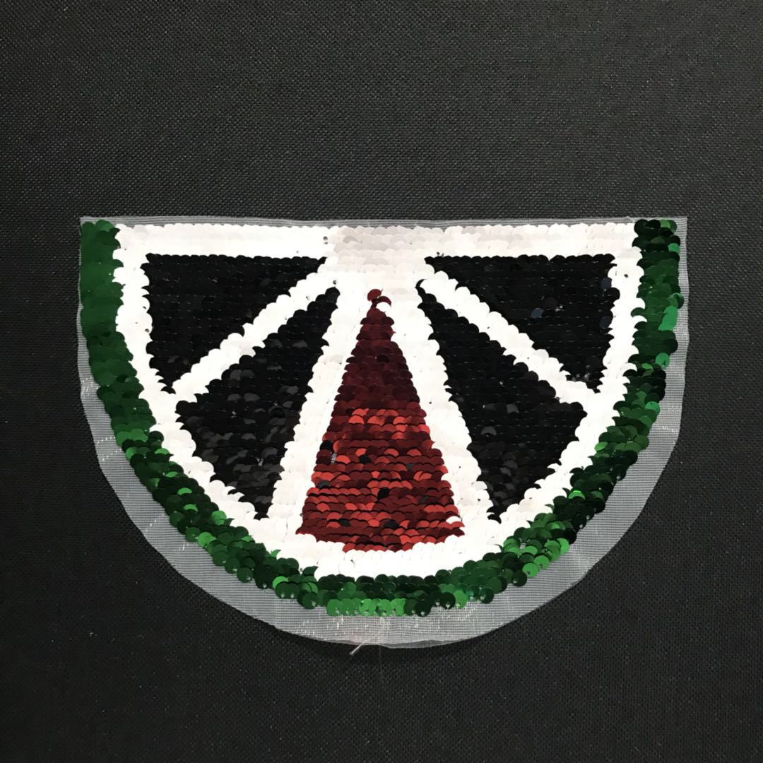 Fruit Watermelon Gradient Double-sided Beads Flap Sequins Clothing With Embroidered Embroidery Cloth Stickers display picture 6