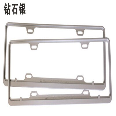 Ryushichi automobile Theft prevention License plate frame License plate frame Traffic rules License plate frame Vehicle Administration Dedicated Stainless steel License plate frame