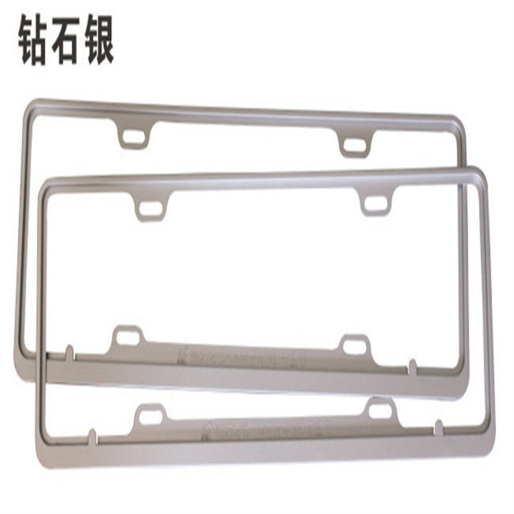 Ryushichi automobile Theft prevention License plate frame License plate frame Traffic rules License plate frame Vehicle Administration Dedicated Stainless steel License plate frame