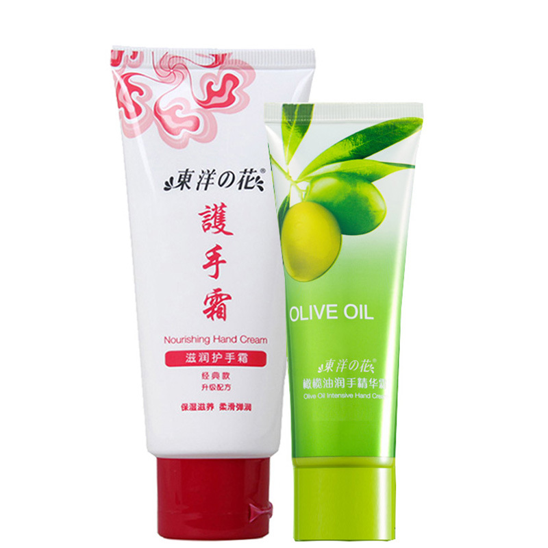 批发东洋之花护手霜滋润护手霜90g+35g手部护理套装保湿嫩白柔滑|ru