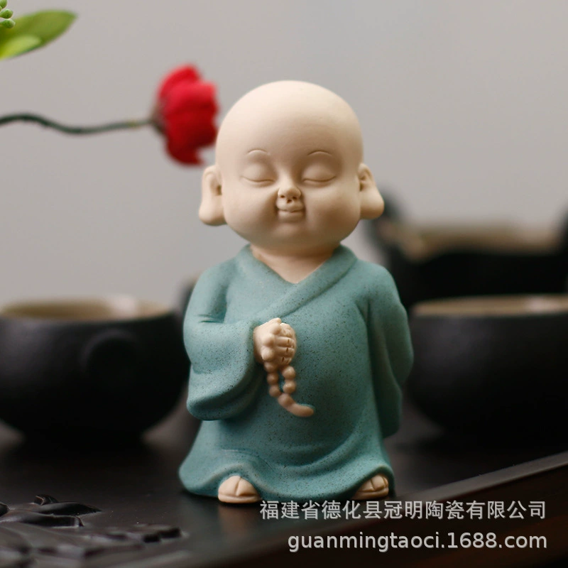 Прямая продажа с завода: дзэн керамика, чайная статуэтка, креативный китайский декор для дома, исинская (чжиша) чайная церемония