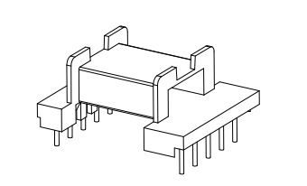 EFD20骨架厂家、YC-EFD-2009、5+5P变压器骨架、电感线圈骨架