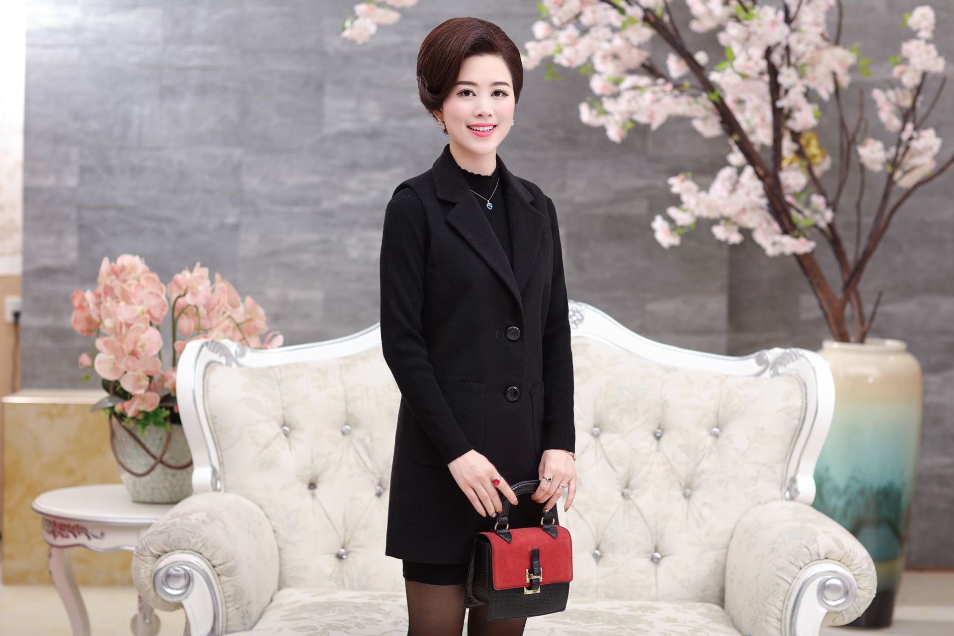 Gilet femme AVEC VIOLET en Poilue - Ref 3317815 Image 6