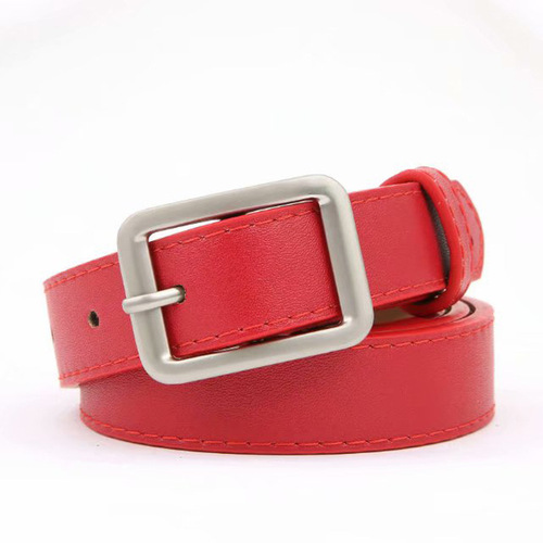 Manufacturer's hot selling women's belt imitation leather women's belt simple casual versatile student decorative pants belt wholesale