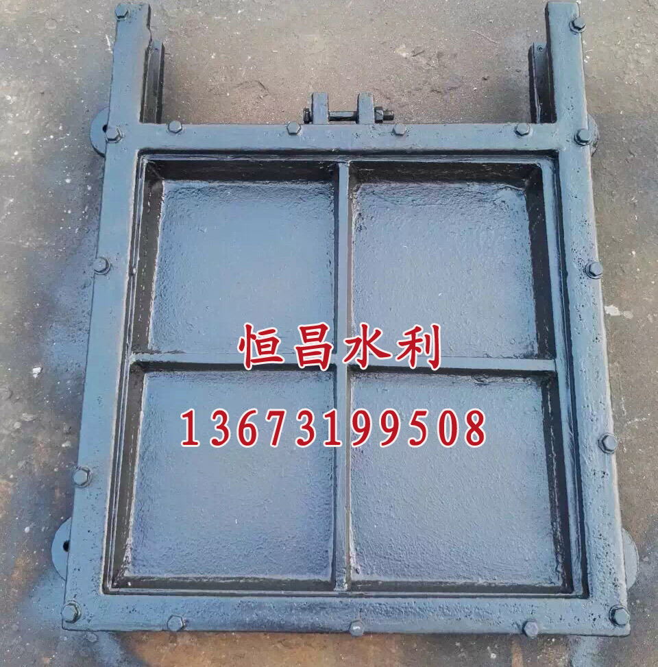 长期供应 平板闸门 螺旋铸铁闸门 平板闸阀闸门 手动平板闸门